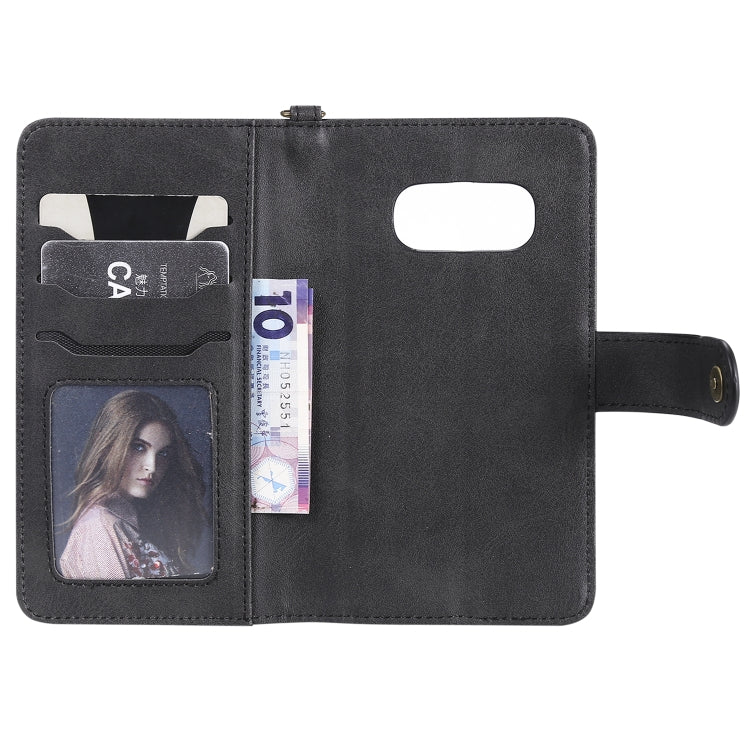 For Galaxy S10e Multifunctional Detachable Magnetic Horizontal Flip Leather Case with Card Slots & Holder & Wallet & Photo Frame
