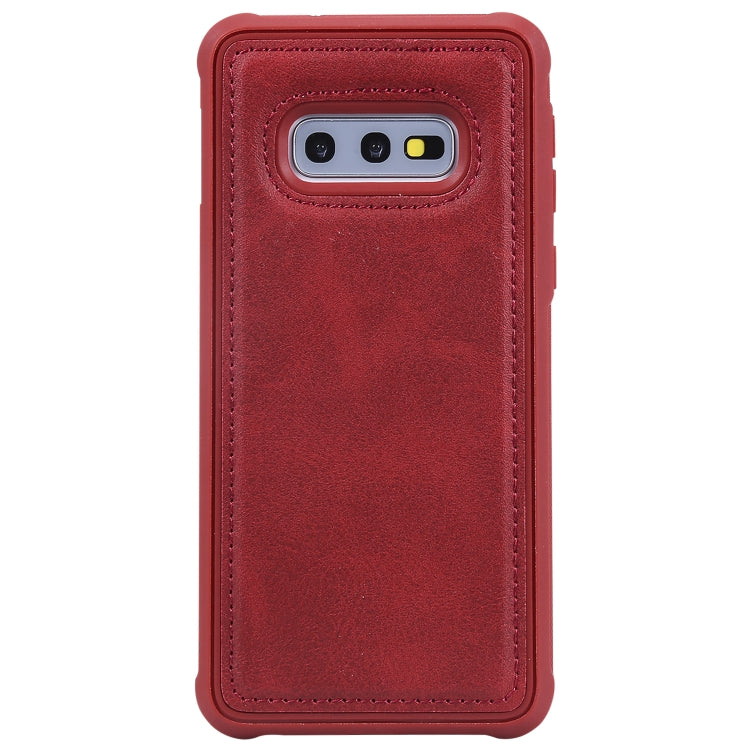 For Galaxy S10e Multifunctional Detachable Magnetic Horizontal Flip Leather Case with Card Slots & Holder & Wallet & Photo Frame