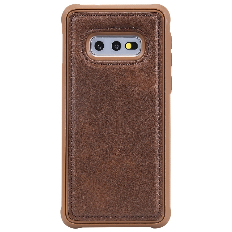 For Galaxy S10e Multifunctional Detachable Magnetic Horizontal Flip Leather Case with Card Slots & Holder & Wallet & Photo Frame