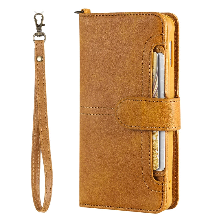 For Galaxy S10e Multifunctional Detachable Magnetic Horizontal Flip Leather Case with Card Slots & Holder & Wallet & Photo Frame