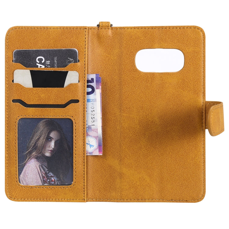 For Galaxy S10e Multifunctional Detachable Magnetic Horizontal Flip Leather Case with Card Slots & Holder & Wallet & Photo Frame