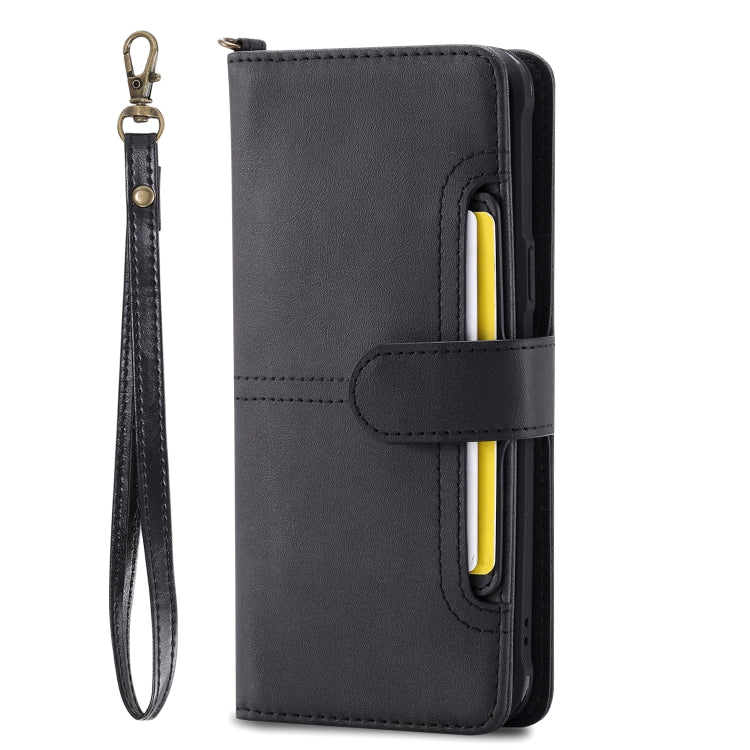 For Galaxy S8 Multifunctional Detachable Magnetic Horizontal Flip Leather Case with Card Slots & Holder & Wallet & Photo Frame