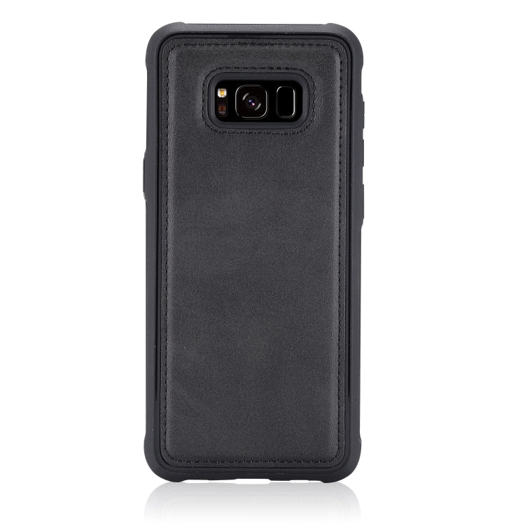 For Galaxy S8 Multifunctional Detachable Magnetic Horizontal Flip Leather Case with Card Slots & Holder & Wallet & Photo Frame