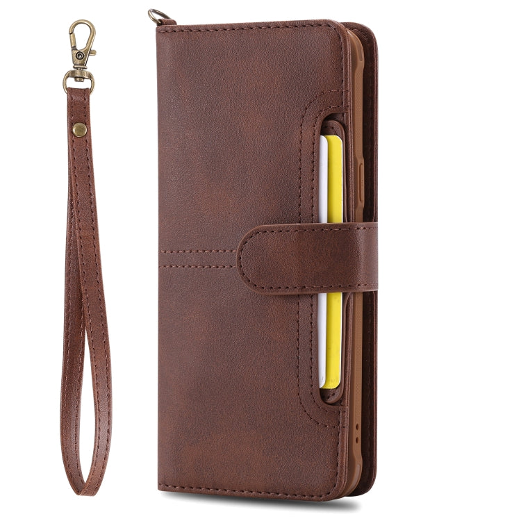For Galaxy S8 Multifunctional Detachable Magnetic Horizontal Flip Leather Case with Card Slots & Holder & Wallet & Photo Frame