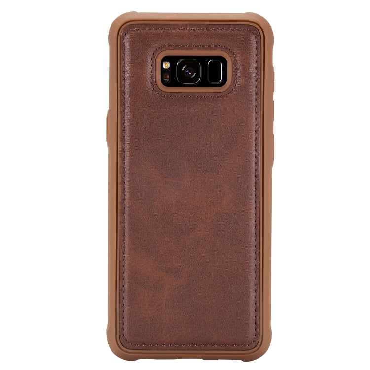 For Galaxy S8 Multifunctional Detachable Magnetic Horizontal Flip Leather Case with Card Slots & Holder & Wallet & Photo Frame