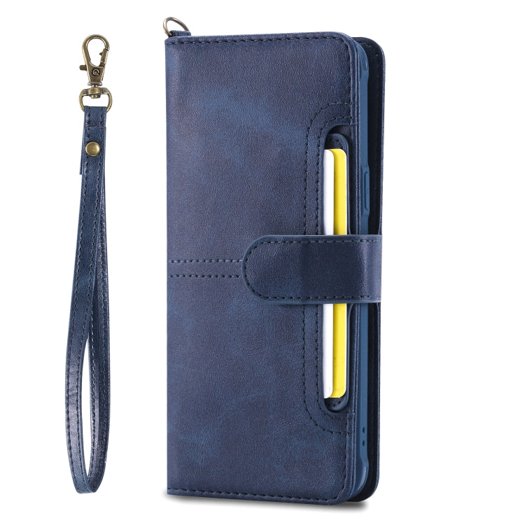 For Galaxy S8 Multifunctional Detachable Magnetic Horizontal Flip Leather Case with Card Slots & Holder & Wallet & Photo Frame