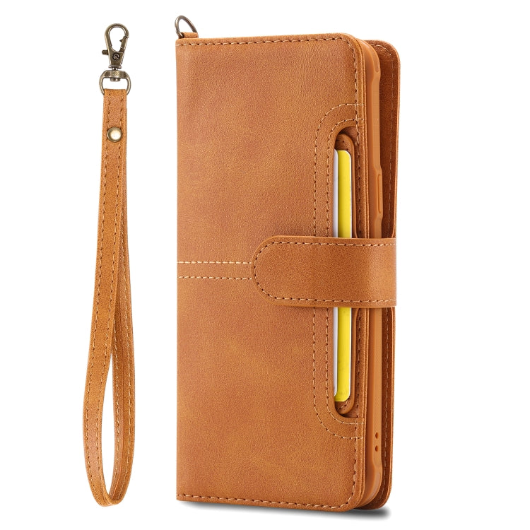 For Galaxy S8 Multifunctional Detachable Magnetic Horizontal Flip Leather Case with Card Slots & Holder & Wallet & Photo Frame