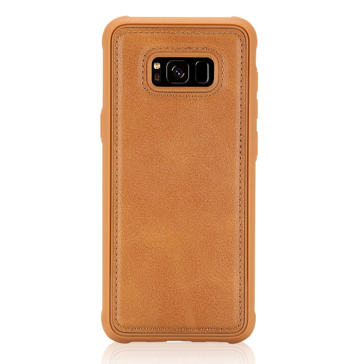 For Galaxy S8 Multifunctional Detachable Magnetic Horizontal Flip Leather Case with Card Slots & Holder & Wallet & Photo Frame
