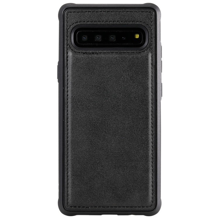 For Galaxy S10 5G Multifunctional Detachable Magnetic Horizontal Flip Leather Case with Card Slots & Holder & Wallet & Photo Frame