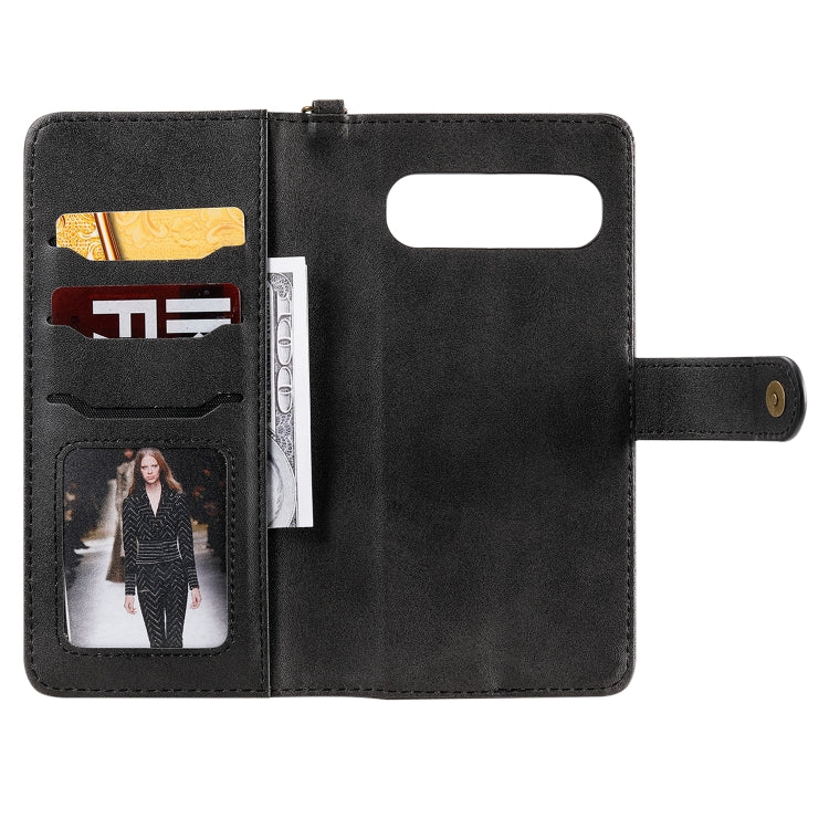 For Galaxy S10 5G Multifunctional Detachable Magnetic Horizontal Flip Leather Case with Card Slots & Holder & Wallet & Photo Frame