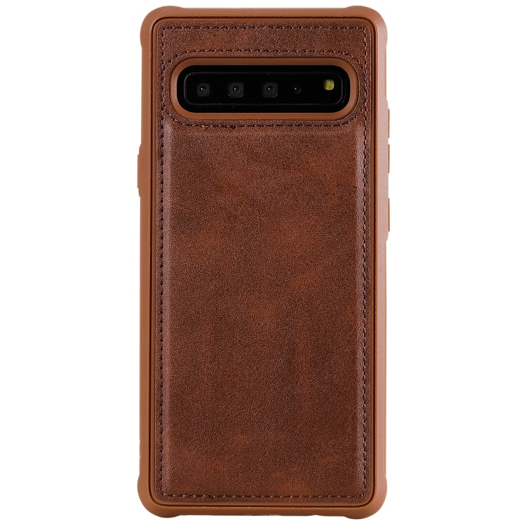 For Galaxy S10 5G Multifunctional Detachable Magnetic Horizontal Flip Leather Case with Card Slots & Holder & Wallet & Photo Frame