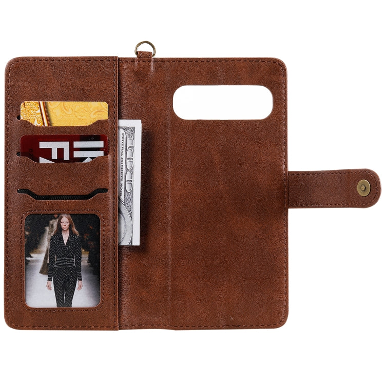 For Galaxy S10 5G Multifunctional Detachable Magnetic Horizontal Flip Leather Case with Card Slots & Holder & Wallet & Photo Frame