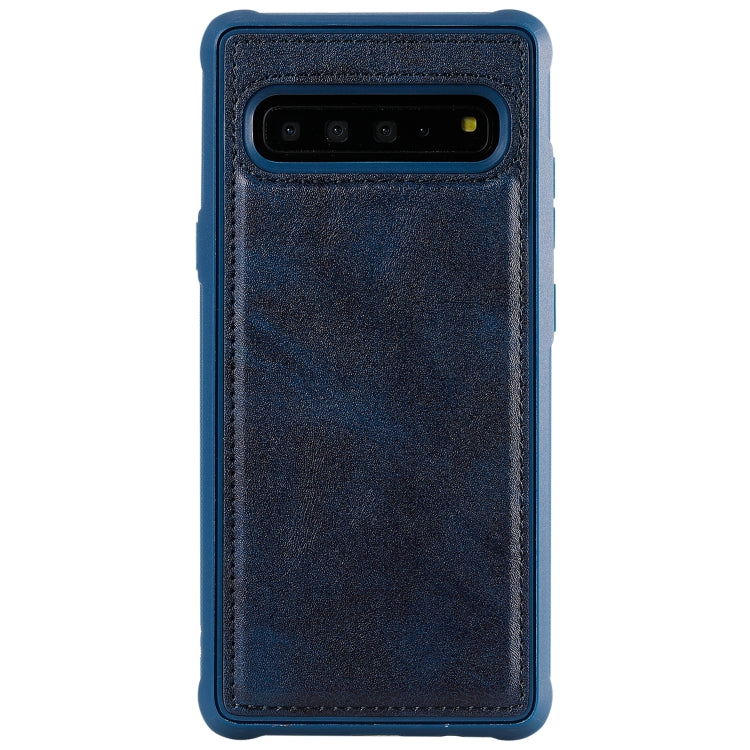 For Galaxy S10 5G Multifunctional Detachable Magnetic Horizontal Flip Leather Case with Card Slots & Holder & Wallet & Photo Frame