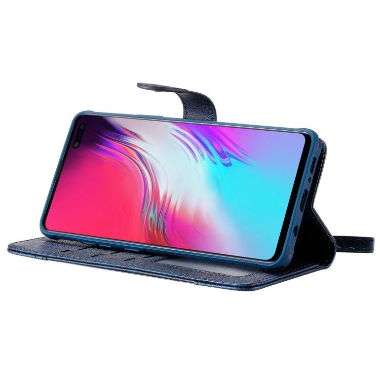 For Galaxy S10 5G Multifunctional Detachable Magnetic Horizontal Flip Leather Case with Card Slots & Holder & Wallet & Photo Frame