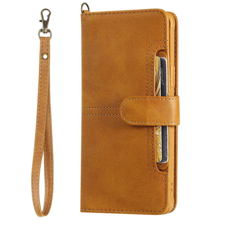 For Galaxy S10 5G Multifunctional Detachable Magnetic Horizontal Flip Leather Case with Card Slots & Holder & Wallet & Photo Frame