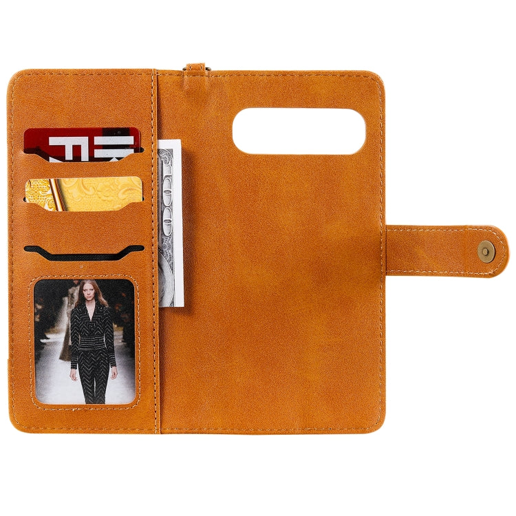 For Galaxy S10 5G Multifunctional Detachable Magnetic Horizontal Flip Leather Case with Card Slots & Holder & Wallet & Photo Frame