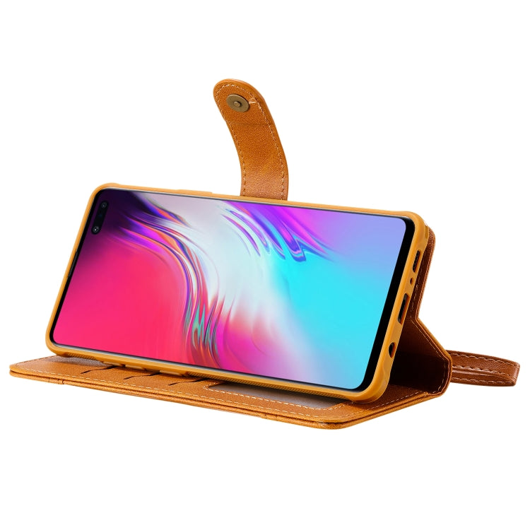 For Galaxy S10 5G Multifunctional Detachable Magnetic Horizontal Flip Leather Case with Card Slots & Holder & Wallet & Photo Frame