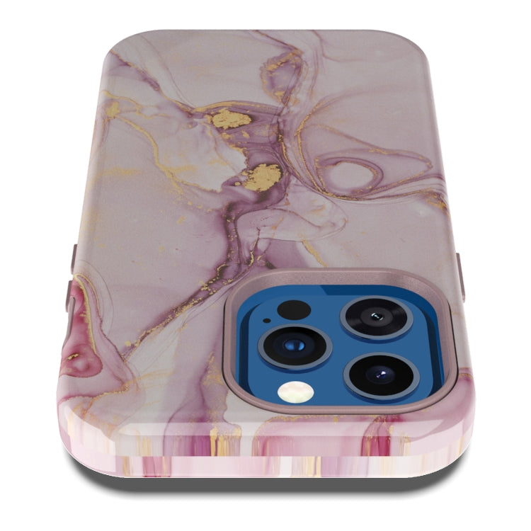 For iPhone 13 Pro Varnishing Water Stick TPU + Hard Plastic Phone Case