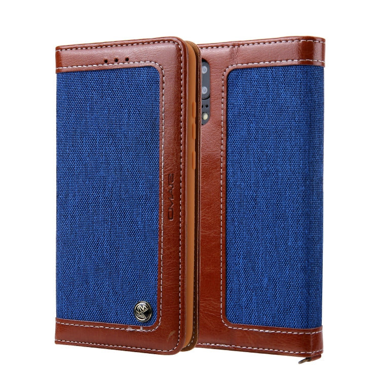 For Huawei P20 CMai2 Legend of Xingyue Series Denim Texture Horizontal Flip Leather Case with Holder & Card Slots & Photo Frame & Hand Strap