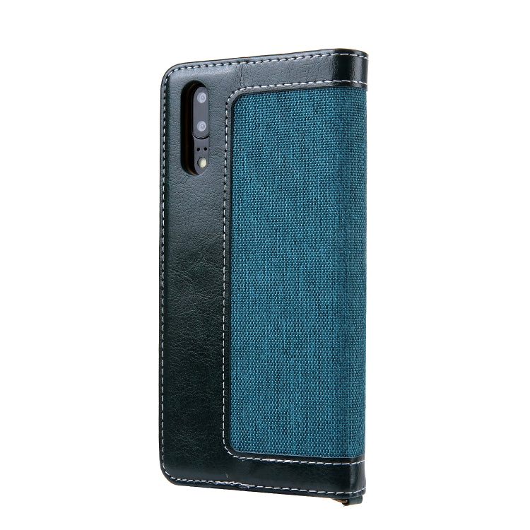 For Huawei P20 CMai2 Legend of Xingyue Series Denim Texture Horizontal Flip Leather Case with Holder & Card Slots & Photo Frame & Hand Strap