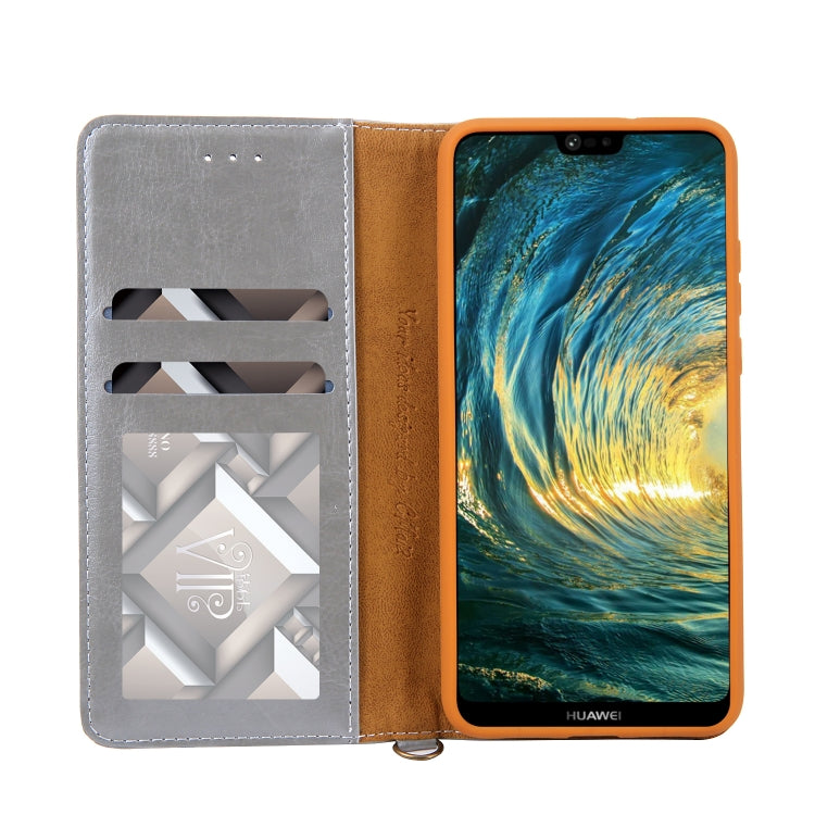 For Huawei P20 Pro CMai2 Legend of Xingyue Series Denim Texture Horizontal Flip Leather Case with Holder & Card Slots & Photo Frame & Hand Strap