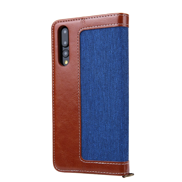 For Huawei P20 Pro CMai2 Legend of Xingyue Series Denim Texture Horizontal Flip Leather Case with Holder & Card Slots & Photo Frame & Hand Strap