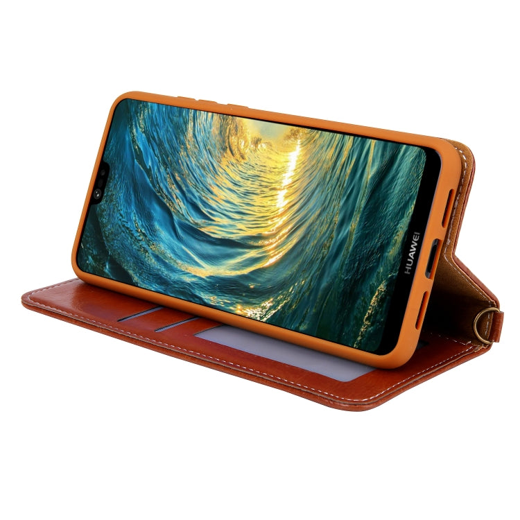 For Huawei P20 Pro CMai2 Legend of Xingyue Series Denim Texture Horizontal Flip Leather Case with Holder & Card Slots & Photo Frame & Hand Strap