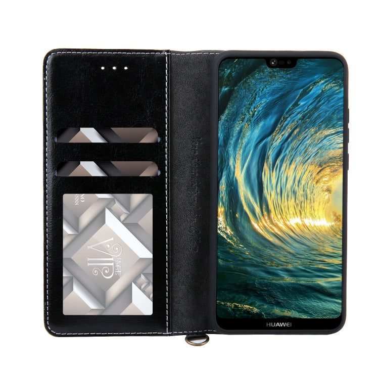 For Huawei P20 Pro CMai2 Legend of Xingyue Series Denim Texture Horizontal Flip Leather Case with Holder & Card Slots & Photo Frame & Hand Strap