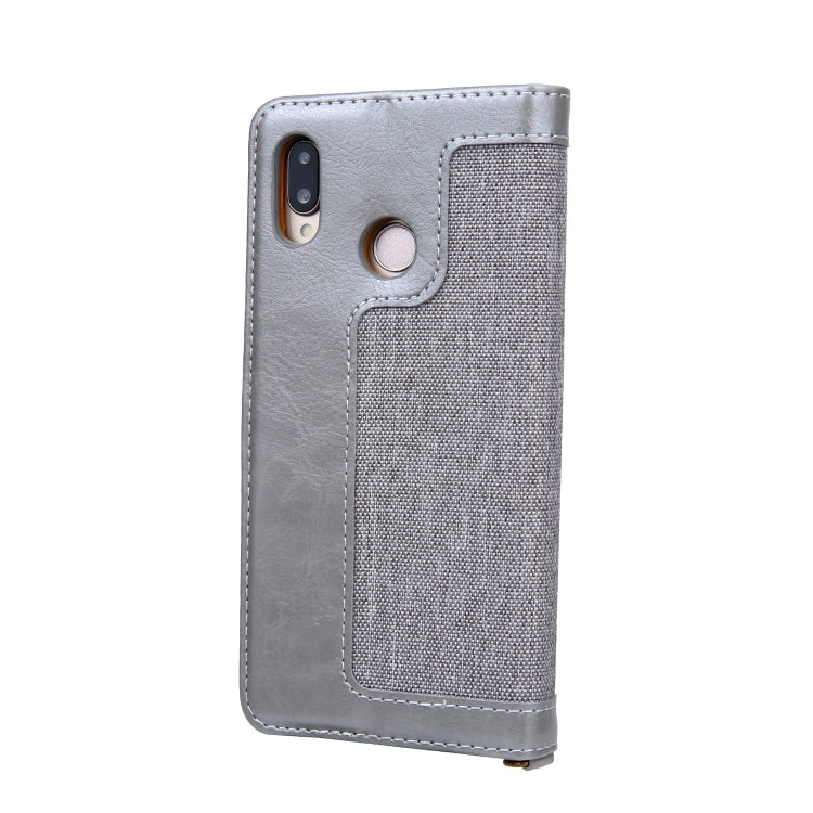 For Huawei P20 Lite CMai2 Legend of Xingyue Series Denim Texture Horizontal Flip Leather Case with Holder & Card Slots & Photo Frame & Hand Strap