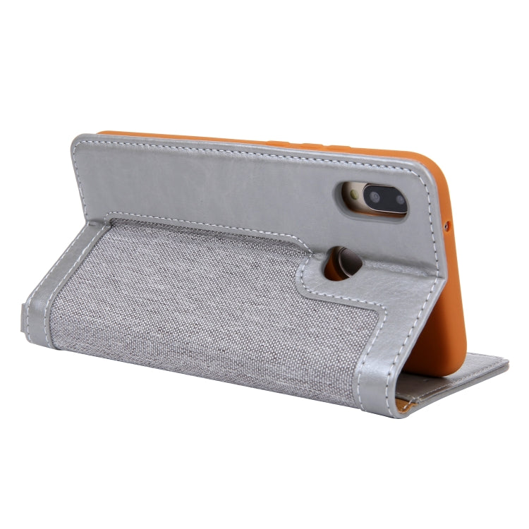 For Huawei P20 Lite CMai2 Legend of Xingyue Series Denim Texture Horizontal Flip Leather Case with Holder & Card Slots & Photo Frame & Hand Strap