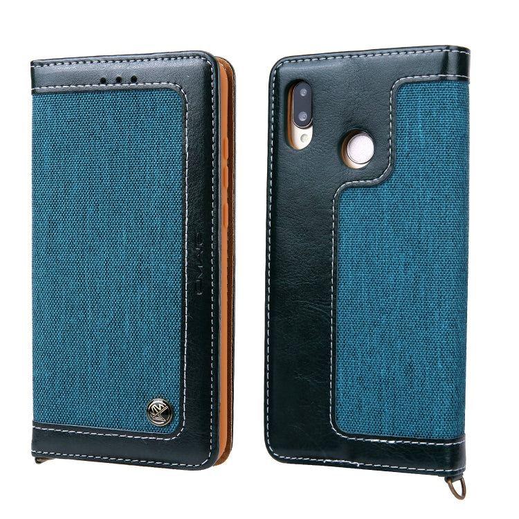 For Huawei P20 Lite CMai2 Legend of Xingyue Series Denim Texture Horizontal Flip Leather Case with Holder & Card Slots & Photo Frame & Hand Strap