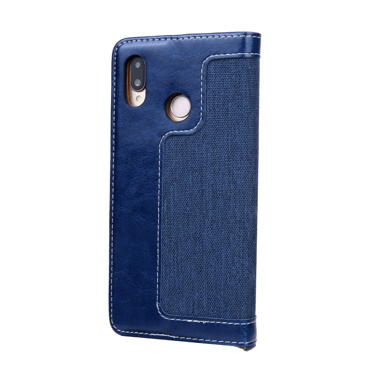 For Huawei P20 Lite CMai2 Legend of Xingyue Series Denim Texture Horizontal Flip Leather Case with Holder & Card Slots & Photo Frame & Hand Strap