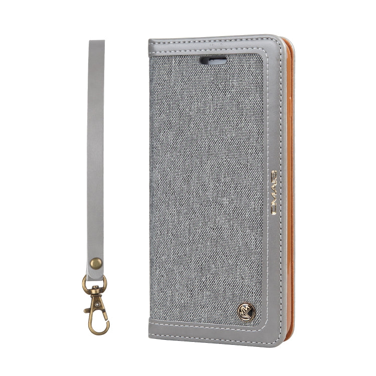 For iPhone 8 Plus / 7 Plus CMai2 Legend of Xingyue Series Denim Texture Horizontal Flip Leather Case with Holder & Card Slots & Photo Frame & Hand Strap