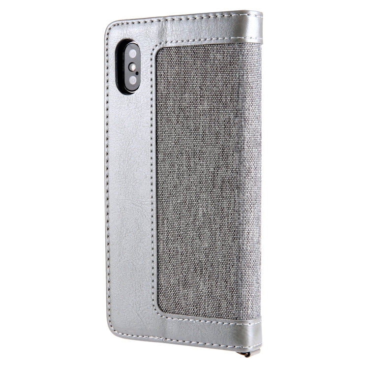 For iPhone XS Max CMai2 Legend of Xingyue Series Denim Texture Horizontal Flip Leather Case with Holder & Card Slots & Photo Frame & Hand Strap