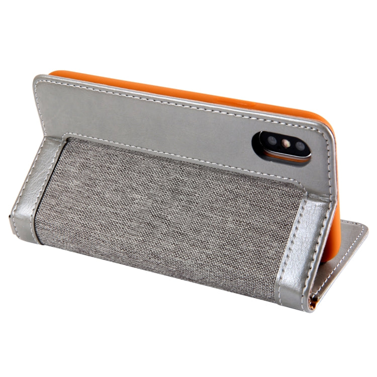 For iPhone XS Max CMai2 Legend of Xingyue Series Denim Texture Horizontal Flip Leather Case with Holder & Card Slots & Photo Frame & Hand Strap