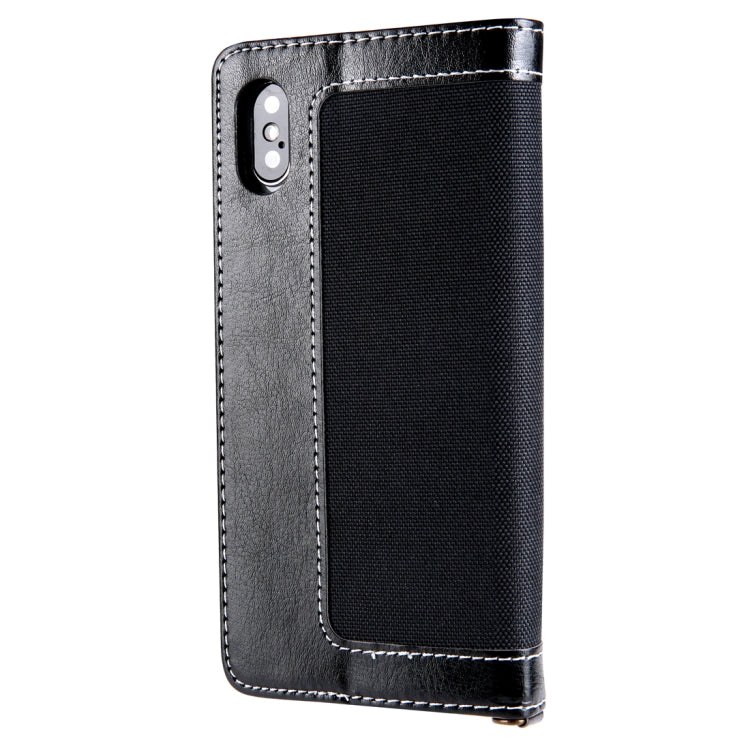 For iPhone XS Max CMai2 Legend of Xingyue Series Denim Texture Horizontal Flip Leather Case with Holder & Card Slots & Photo Frame & Hand Strap