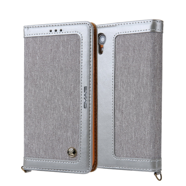For iPhone XR CMai2 Legend of Xingyue Series Denim Texture Horizontal Flip Leather Case with Holder & Card Slots & Photo Frame & Hand Strap