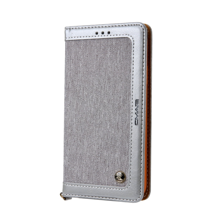 For iPhone XR CMai2 Legend of Xingyue Series Denim Texture Horizontal Flip Leather Case with Holder & Card Slots & Photo Frame & Hand Strap