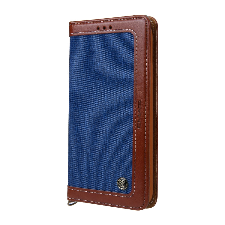 For iPhone XR CMai2 Legend of Xingyue Series Denim Texture Horizontal Flip Leather Case with Holder & Card Slots & Photo Frame & Hand Strap