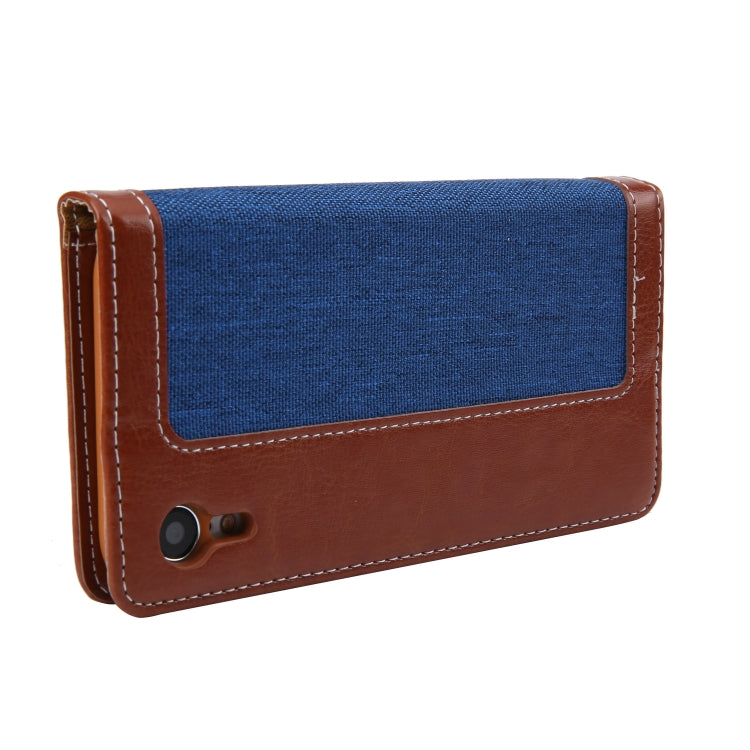 For iPhone XR CMai2 Legend of Xingyue Series Denim Texture Horizontal Flip Leather Case with Holder & Card Slots & Photo Frame & Hand Strap