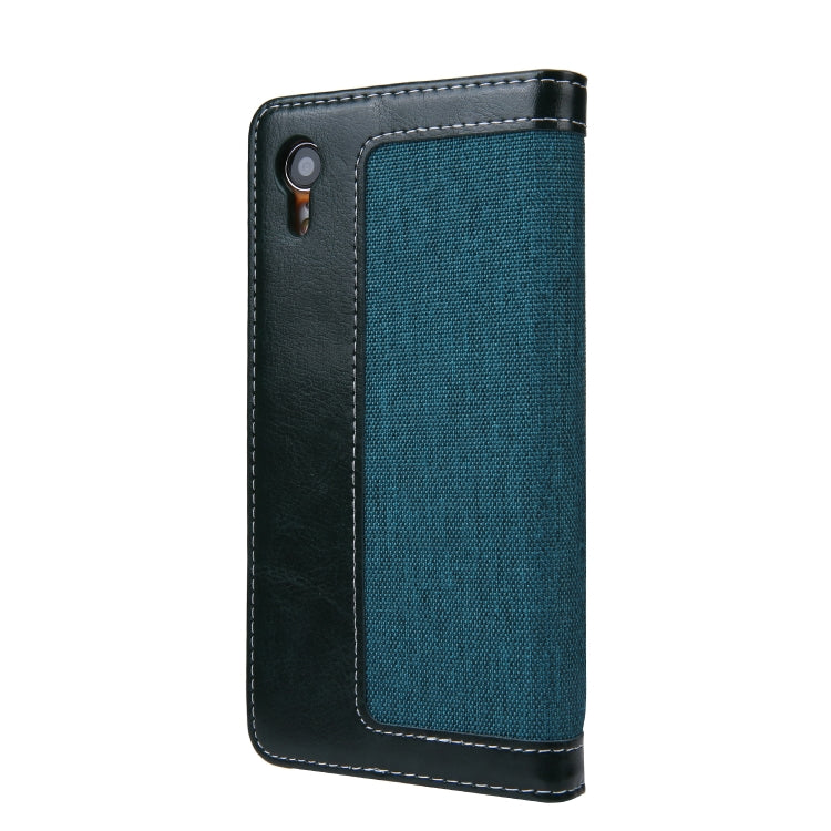 For iPhone XR CMai2 Legend of Xingyue Series Denim Texture Horizontal Flip Leather Case with Holder & Card Slots & Photo Frame & Hand Strap