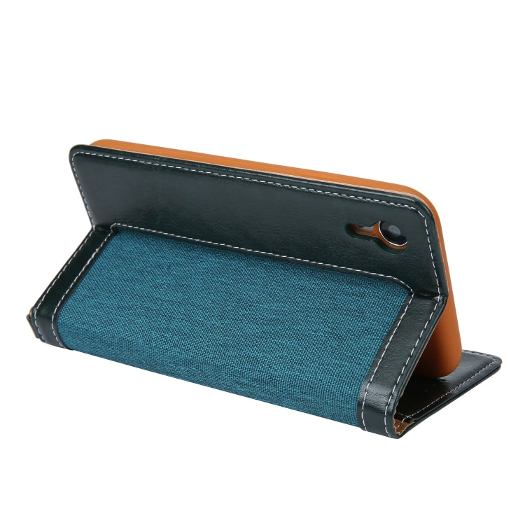 For iPhone XR CMai2 Legend of Xingyue Series Denim Texture Horizontal Flip Leather Case with Holder & Card Slots & Photo Frame & Hand Strap