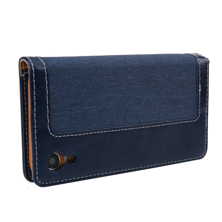 For iPhone XR CMai2 Legend of Xingyue Series Denim Texture Horizontal Flip Leather Case with Holder & Card Slots & Photo Frame & Hand Strap