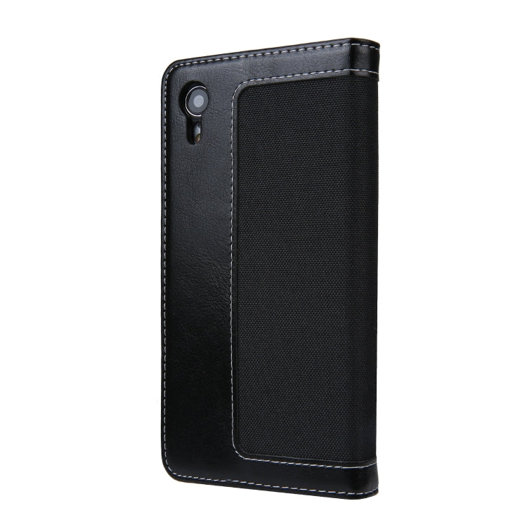 For iPhone XR CMai2 Legend of Xingyue Series Denim Texture Horizontal Flip Leather Case with Holder & Card Slots & Photo Frame & Hand Strap