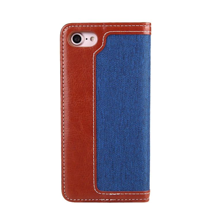 For iPhone SE 2022 / SE 2020 / 8 / 7 CMai2 Legend of Xingyue Series Denim Texture Horizontal Flip Leather Case with Holder & Card Slots & Photo Frame & Hand Strap