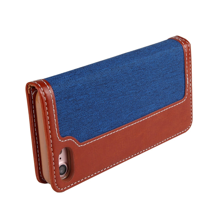 For iPhone SE 2022 / SE 2020 / 8 / 7 CMai2 Legend of Xingyue Series Denim Texture Horizontal Flip Leather Case with Holder & Card Slots & Photo Frame & Hand Strap