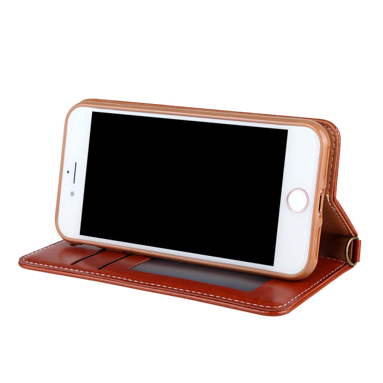 For iPhone SE 2022 / SE 2020 / 8 / 7 CMai2 Legend of Xingyue Series Denim Texture Horizontal Flip Leather Case with Holder & Card Slots & Photo Frame & Hand Strap