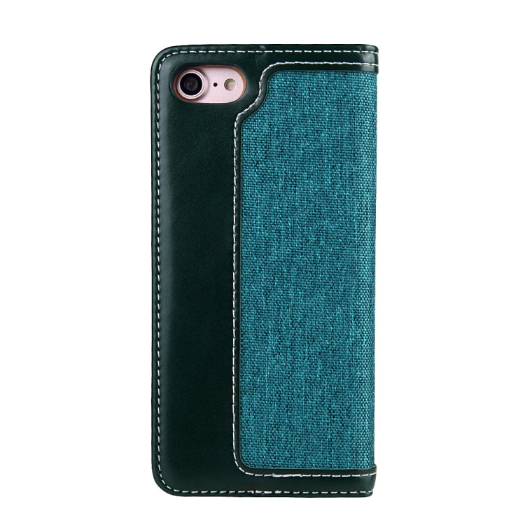 For iPhone SE 2022 / SE 2020 / 8 / 7 CMai2 Legend of Xingyue Series Denim Texture Horizontal Flip Leather Case with Holder & Card Slots & Photo Frame & Hand Strap