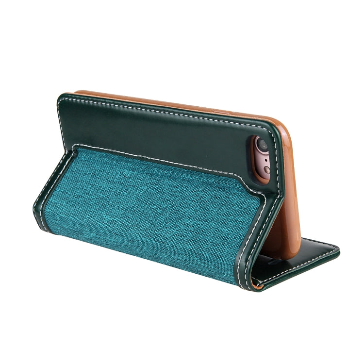 For iPhone SE 2022 / SE 2020 / 8 / 7 CMai2 Legend of Xingyue Series Denim Texture Horizontal Flip Leather Case with Holder & Card Slots & Photo Frame & Hand Strap