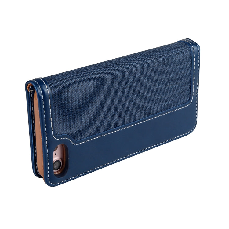 For iPhone SE 2022 / SE 2020 / 8 / 7 CMai2 Legend of Xingyue Series Denim Texture Horizontal Flip Leather Case with Holder & Card Slots & Photo Frame & Hand Strap